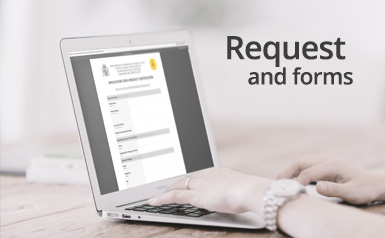 Solicitudes y formularios